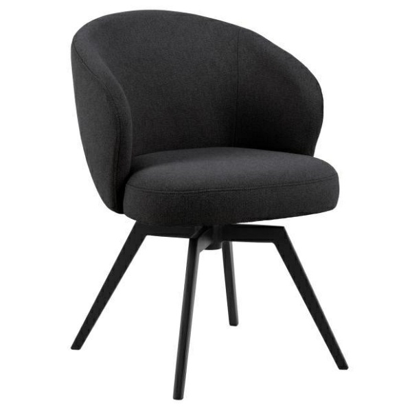 Krzesło Darlene antracytowe Alea 22 - ACTONA